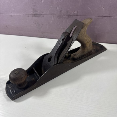 #ad Vintage Stanley Bailey NO. 5 Smooth Bottom Bench Plane As Is $62.99
