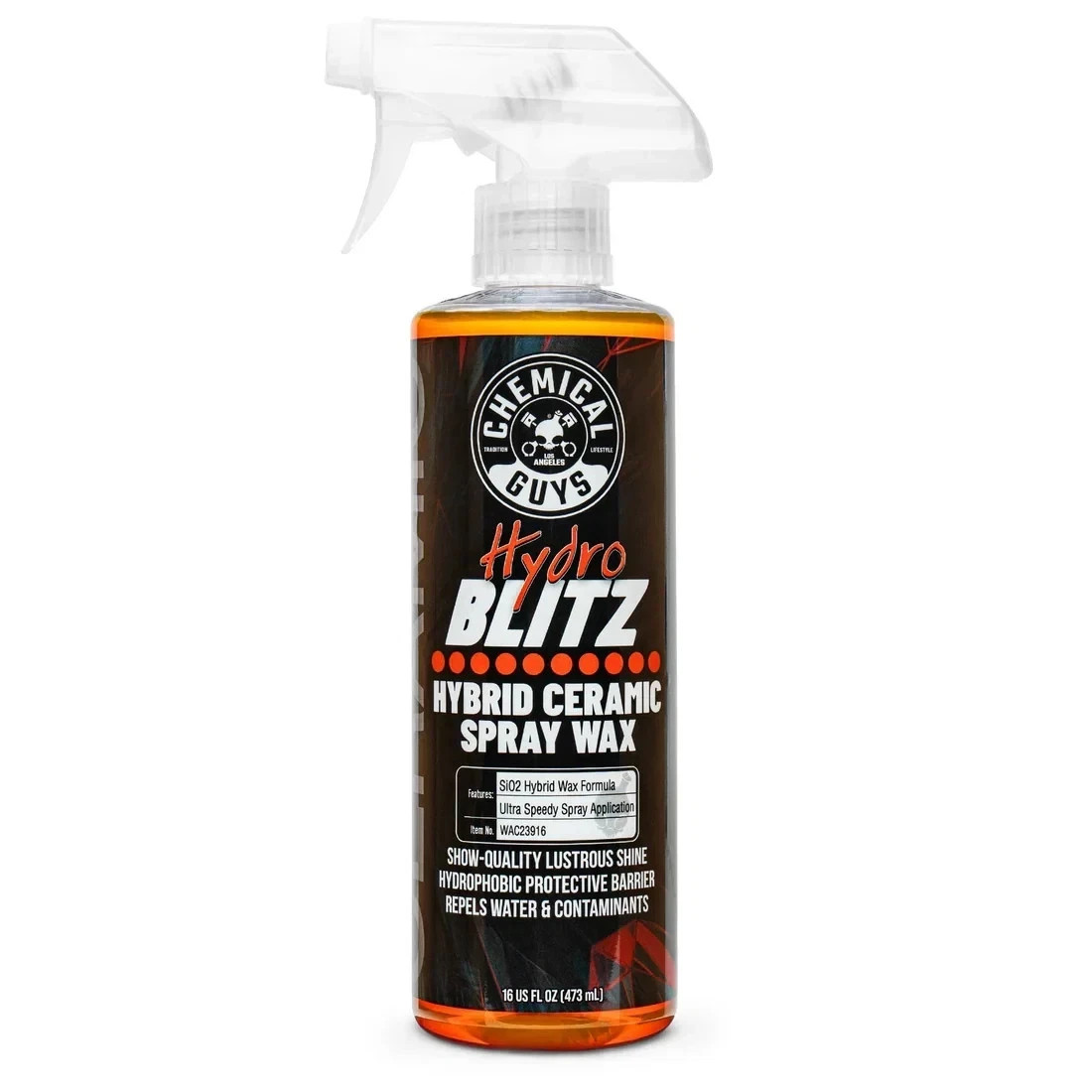 Chemical Guys Hydro Blitz - Hybrid Ceramic Spray Wax - 16oz - BRAND NEW