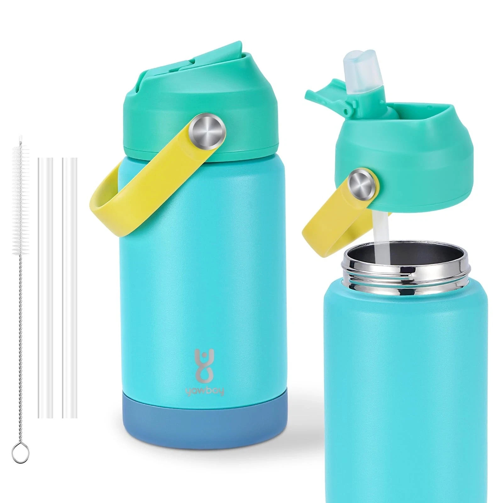Kids Water Bottle for School 12 oz,Stainless Steel Insulated
