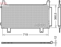 Kondensator Klimaanlage Denso DCN40035 FüR Honda CR 5 6 CVT Hybrid RT5 AWD RT6