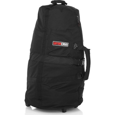 Gator Padded Conga Bag with Wheels and Red Interior