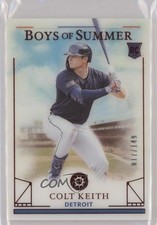 2024 Panini Boys of Summer Red 17/149 Colt Keith #26 19l7