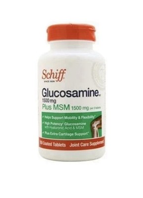 Glucosamine 1500Mg (Per Serving) plus MSM Tablets (150 Count) Support Joint NEW!
