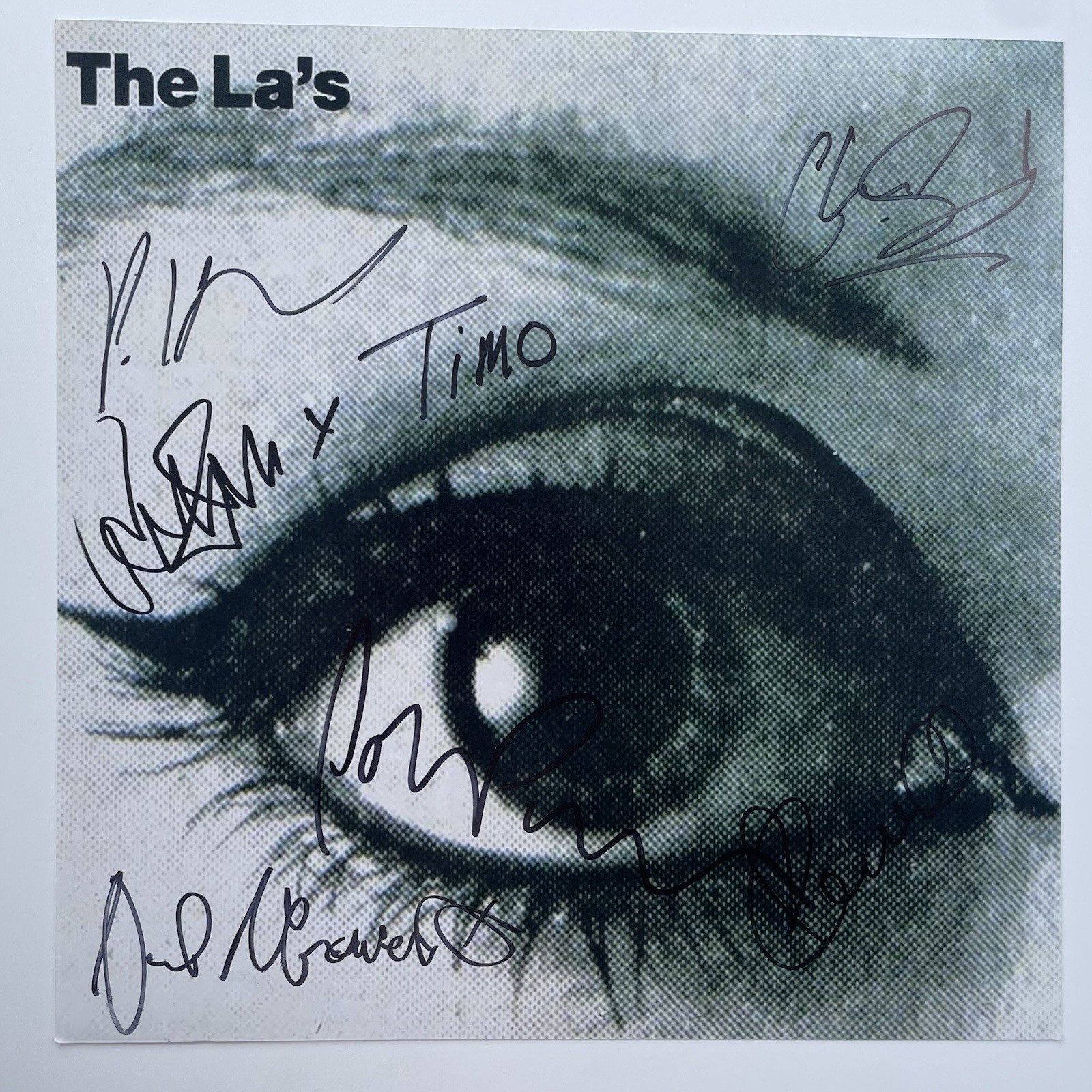 SIGNED THE LA’S POWER CAMELL MAVERS SHARROCK TIMSON HEMMINGS SUTTON 12x12 PHOTO
