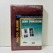 Pioneer 4 x 6 Photo Album Holds 200 Each total 400 2-PACK
