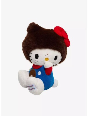 Monchhichi X Hello Kitty Overalls Plush New In Package