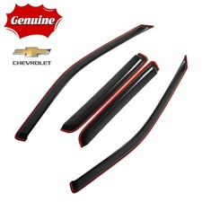 Genuine Chevy Colorado 2004-2012 In-channel Window Vent Visors Rain Guards Genuine Chevy Colorado 2004-2012 In-channel Window Vent Visors Rain Guards