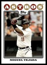 2008 Topps Miguel Tejada Houston Astros #40