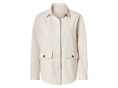 esmara  Damen Jeansjacke (Weiß, 36) - B-Ware neuwertig