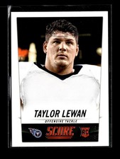 Taylor Lewan RC: 2014 Score Rookie Card #425. rookie card picture