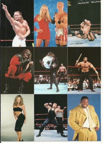 1999 COMIC IMAGES WWF SMACKDOWN WRESTLING - COMPLETE SET OF 72 - AUSTIN - ROCK - Picture 5 of 9