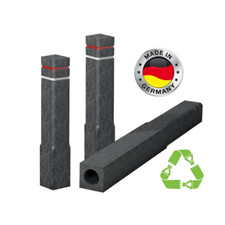 Poller (100% recycelter Kunststoff) Absperrpoller Absperrpfosten Parkplatzpoller