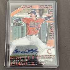 2020 Draft Picks Sam Weatherly Snake Skin Autograph #/15