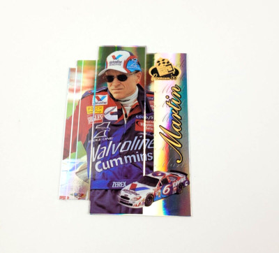 2000 Mark Martin Press Pass Premium Reflectors Die Cut #52