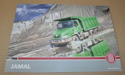 Tatra Jamal Dump Truck Brochure Prospekt Catalog