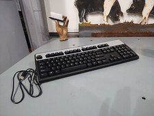 Lot Of 3 HP Wired PS2 Standard 104-Key Desktop Keyboard KU-0316 434820-002 Used