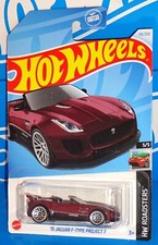 Hot Wheels 2024 HW Roadsters #116 '15 Jaguar F-Type Project 7 Violet w/ WSPs