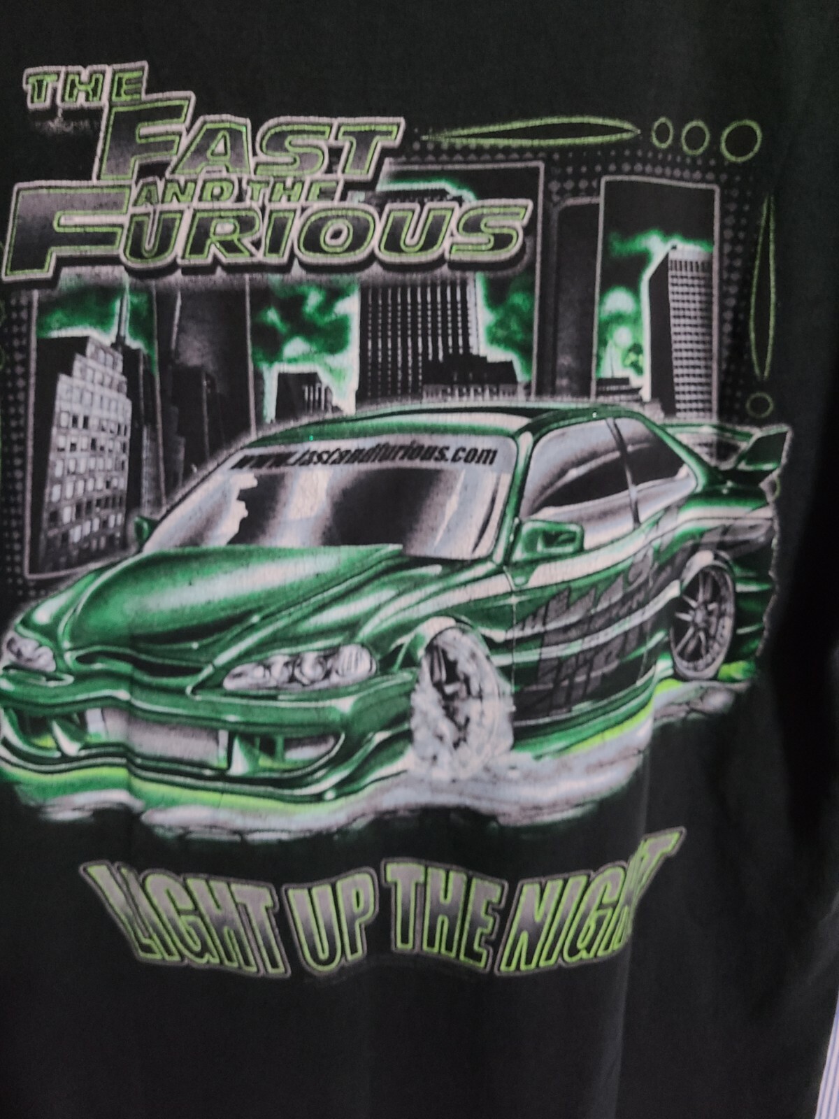 Vintage 2001 Fast And The Furious Shirt Universal Pic… Gem
