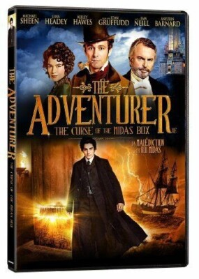 The Adventurer: The Curse of the Midas Box (Michael Sheen) DVD Good BILINGUAL R1