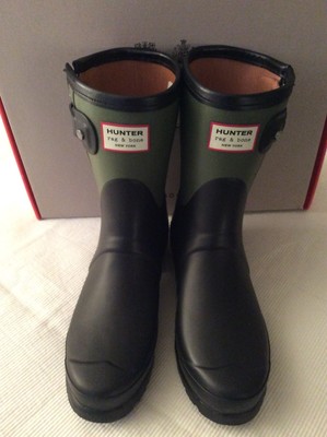 hunter rain boots with zipper