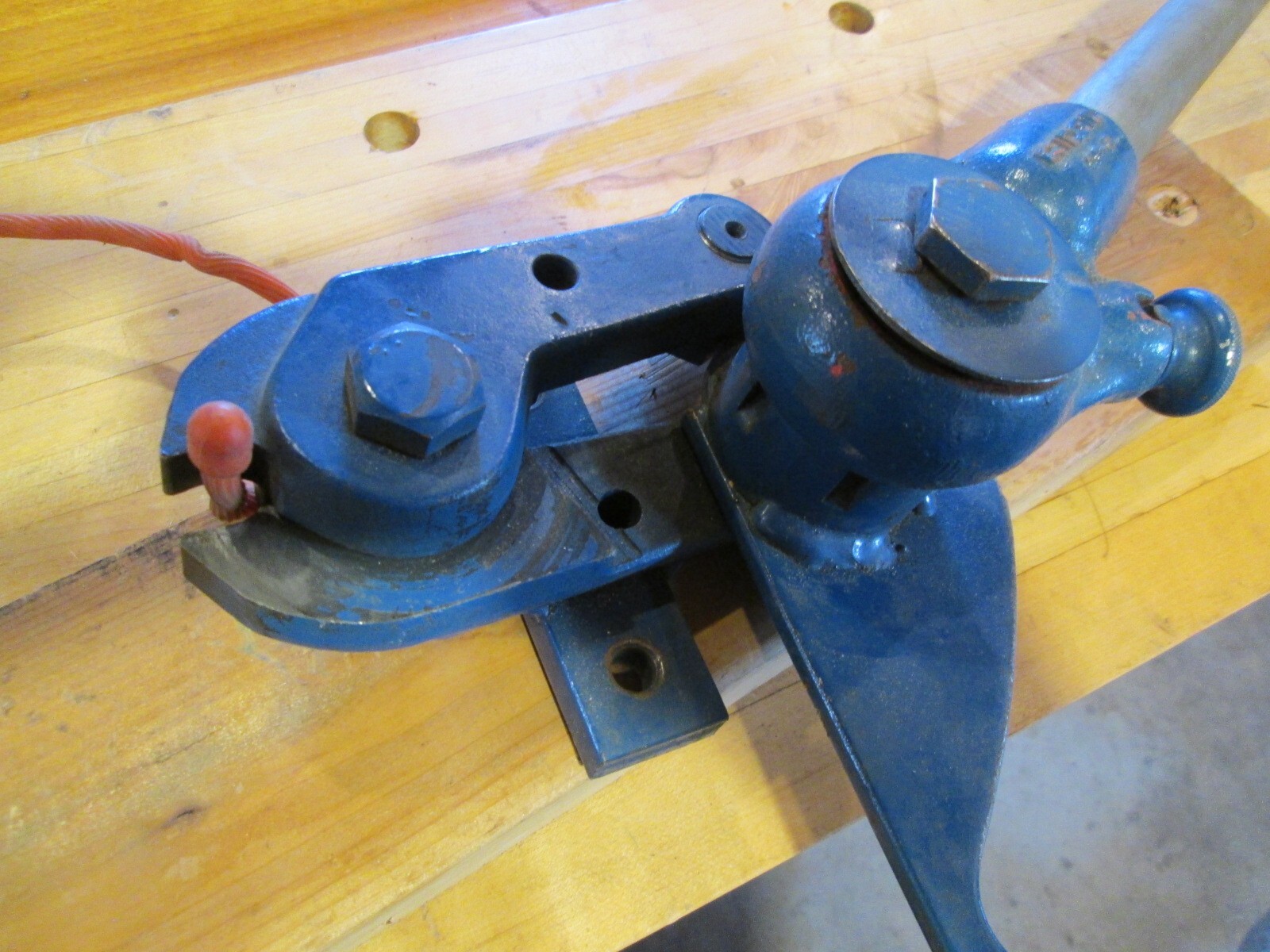 RIGID 00R bench mount Cable Cutter ratcheting style up to 3/8 eBay