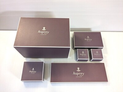 NEW Authentic Asprey of London Gift Box - multiple sizes available