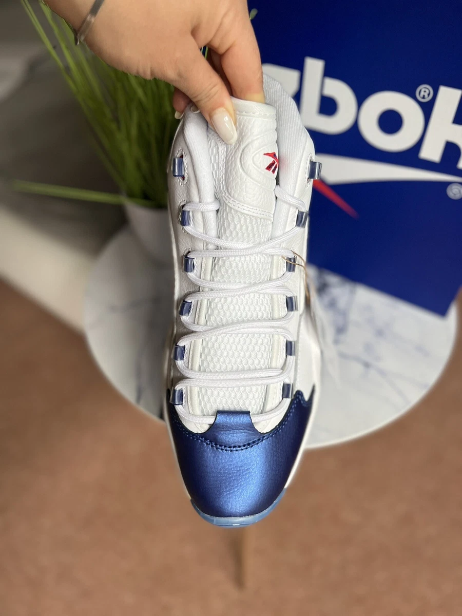 Reebok question mid clearance bleu