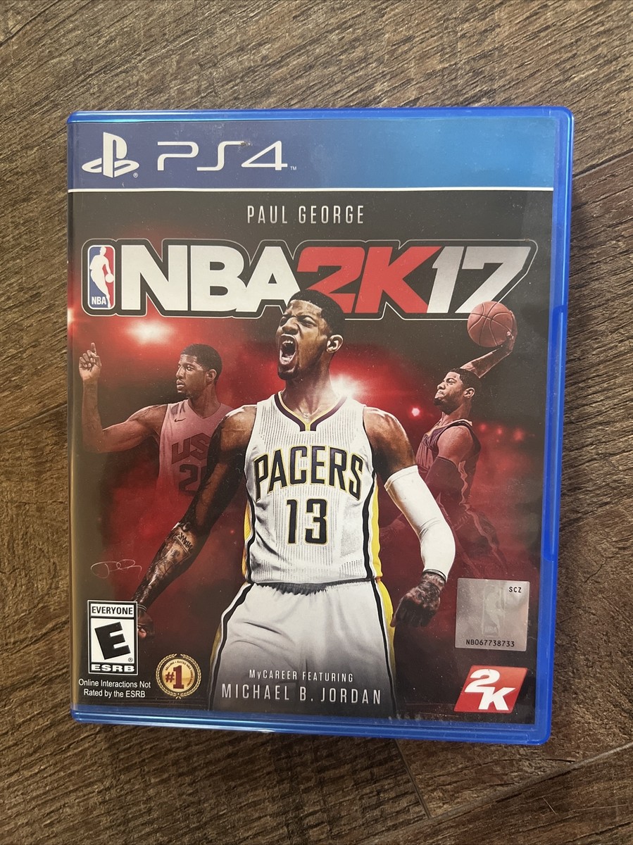 PS4 NBA 2K17 for PlayStation Paul George Cover Basketball Video Game