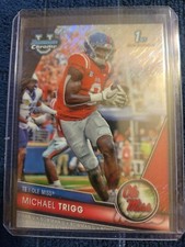 Michael Trigg 2023 Bowman Chrome University Football Shimmer RC #128
