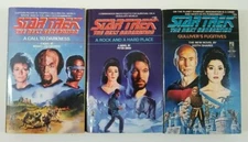 Star Trek TNG Pocket Book Lot of 3 Titles - SEE DESCRIPTION FOR TITLES 