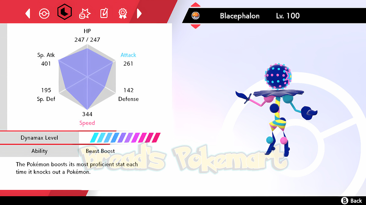 This is an offer made on the Request: Blacephalon Pokemon Ultra