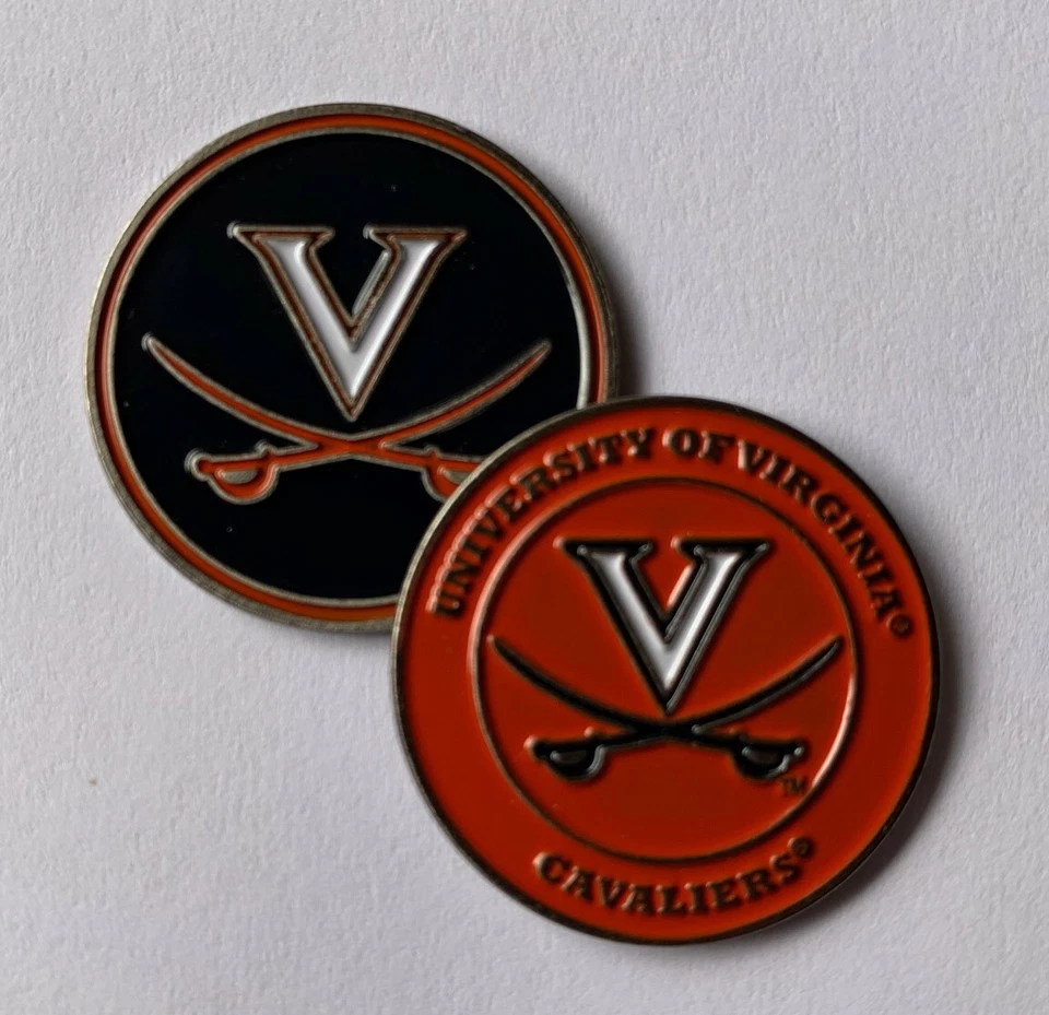 University of Virginia Cavaliers Golf Ball Marker New