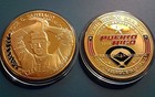 J Pantalones SANTIAGO Coamo PUERTO RICO MLB Baseball INDIANS token ficha medalla — photo 2