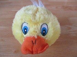 round duck plush