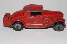 Kansas Toys #80, 1930's Slush Cast Metal Convertible Coupe, Original