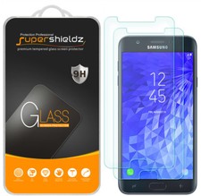 2X Protector de Pantalla de Cristal Templado Supershieldz para Samsung Galaxy J7 (2018)