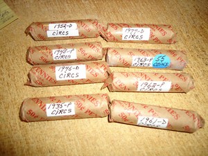 1977-D LINCOLN CENT ROLL - YOU ARE BIDDING THIS LISTED ROLL ONLY