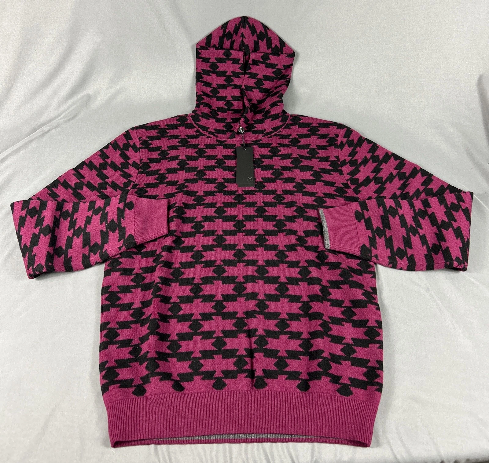 Greyson Sweater Hoodie Koko Thunderbird Print Large Hawkeye Wool Cashmere $395
Opens in a new window