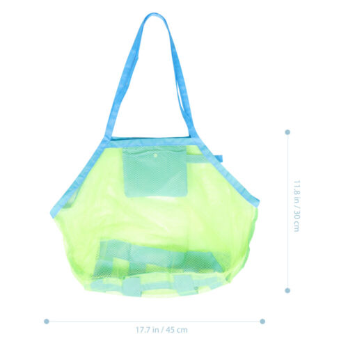 Beach Net Bag for Sand Toys Child Baby Mesh Multi-functional Colorful Storage - Picture 9 of 12
