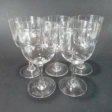 VTG 1960s MCM Atomic 5 Cordial/Aperitif STAR DUST by C G QUARTEX Glass