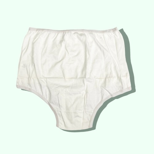 Vintage Elsie Panties Pack of 3 White Size 8 Brief Style Panty 100% Cotton NEW - Picture 3 of 4