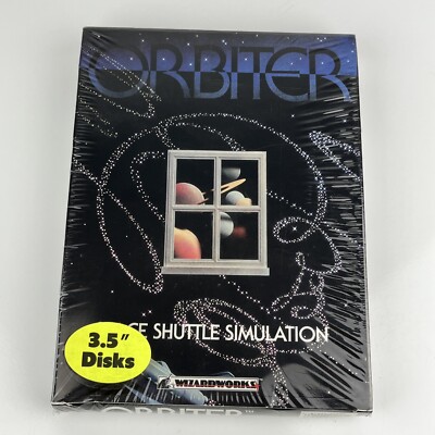 Vintage Orbiter Space Shuttle Simulation New Sealed