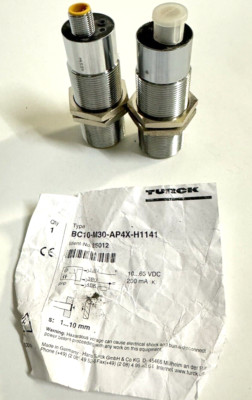 NEW TURCK BI10 M30 AP6X H1141 Sensore Interruttore Di Prossimità - Foto 2