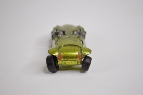 Hot Wheels Redlines Twinmill Twin Mill Antifreeze Green White Interior USA Base - Picture 4 of 6