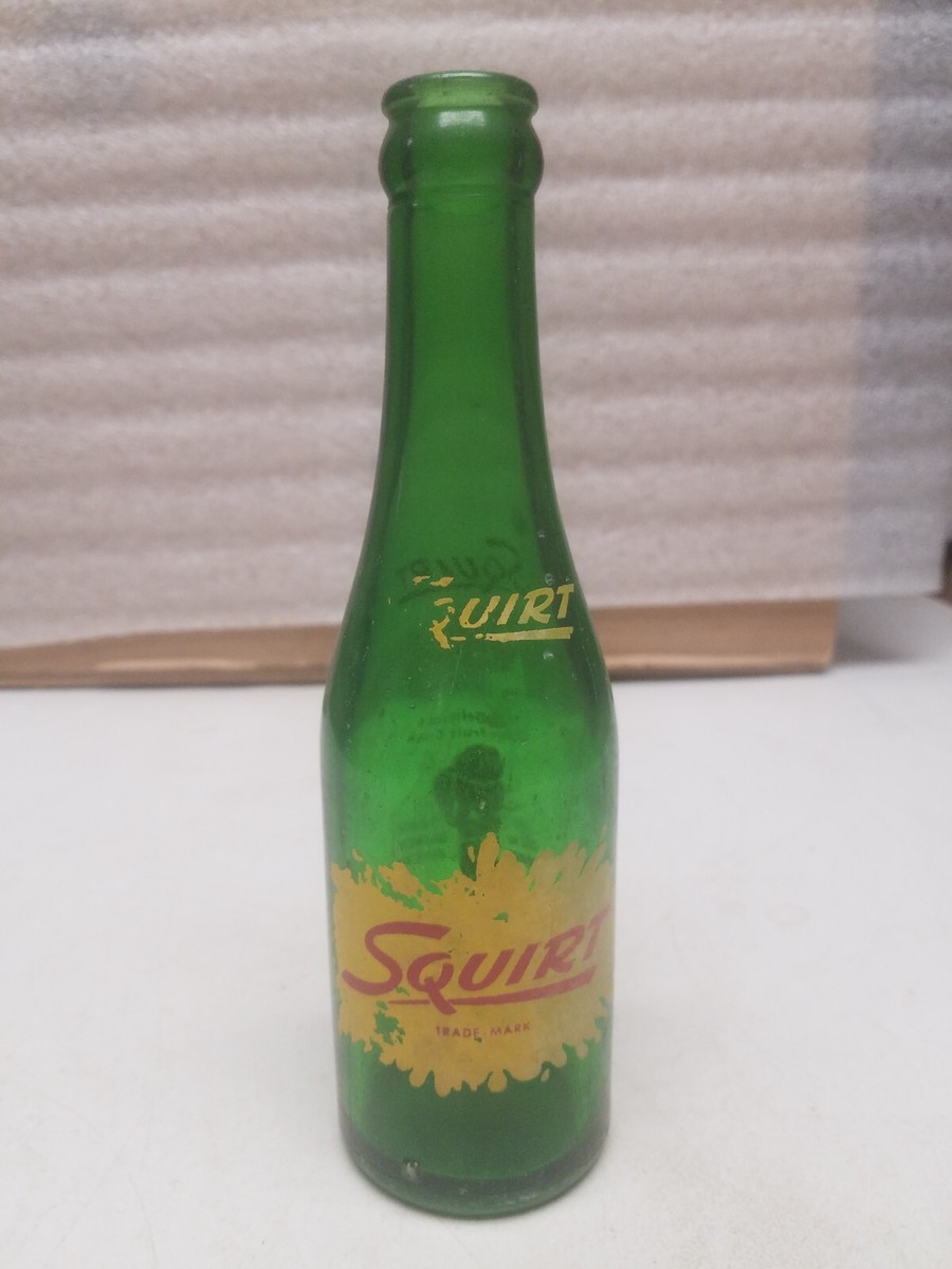 Vintage 7 Fl. Oz. Squirt Soda Bottle | eBay