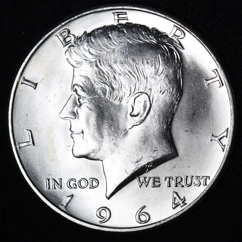 BU 1964-D Kennedy SILVER Half Dollar Denver Mint UNCIRCULATED UNC MS