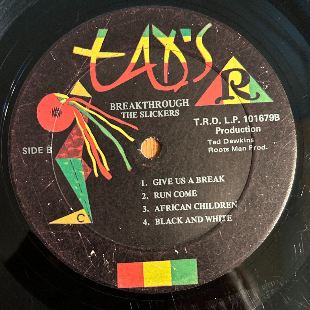 SLICKERS Breakthrough LP on Tad's 1979 rare roots reggae | eBay