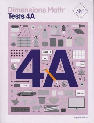 Dimensions Math Tests 4B - Paperback - GOOD