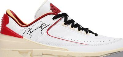 Nike Air Jordan 2 Retro Low SP Off-White Sail Red DJ4375-106 Nike Air Jordan 2 Retro Low SP Off-White Sail Red DJ4375-106