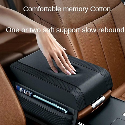 Car Accessories Armrest Box Booster Cushion Cover Center Console Pad Box - D3P7 - Picture 3 of 10